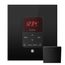 Butler Steam Shower Control Package with iTempoPlus Control and Aroma Designer SteamHead in Square Matte Black