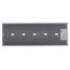 12" x 4" Mounting Track for Relays, Current Sensors, and Power Supplies