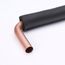 3/8" LL x 3/4" SL Refrigerant Line Set, 90 Degree Bend, 3/8" Black Insulated Suction Line Only (15')