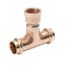 2" x 2" x 3/4" Press x Press x Female Copper Tee