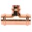 2" x 3/4" x 2" Copper Press Tee