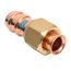 1/2" OD ACR Copper Press SAE Flare