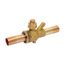 1-3/8" OD FTG Cyclemaster Multi-Split Ball Valve w/ Access Port