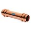 3/4" OD ACR Copper Press Extended Length Coupling, No-Stop