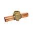 1/2" OD FTG Hermetically Sealed Sight Glass Moisture Indicator