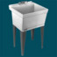 Thermoplastic Utilatub Laundry/Utility Tub - Floor Standing