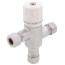 3/8" Compression Chrome Plated Thermostatic Mixing Valve w/ Check Valve (Lead Free)