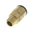 3/4" CTS x 1/2" NPT ProLock Brass Male Adapter
