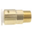 3/4" CTS x 3/4" NPT Speedfit Brass Male Connector (Low Lead)