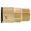 3/4" CTS x 3/4" NPT ProLock Brass Male Adapter
