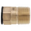 3/4" CTS x 1" NPT ProLock Brass Male Adapter