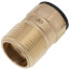 3/4" CTS x 1" NPT ProLock Brass Male Adapter