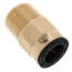1" CTS x 3/4" NPT ProLock Brass Male Adapter