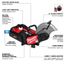 MX FUEL 14" Cut-Off Saw w/ RAPIDSTOP Brake Kit