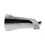5-1/8" Mixet Chrome Diverter Tub Spout (for 1/2" and 3/4" Iron Pipe)