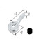 Mixet Temperature Control Tub/Shower Handle