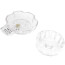 Mixet Single Lever Temperature & Volume Control Handle for Tub/Shower (Clear)