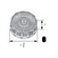 Mixet Volume Control Tub/Shower Handle