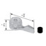 Mixet Temperature & Volume Control Tub/Shower Handle
