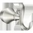 Hamden Spot Resist Brushed Nickel Double Towel Robe Hook