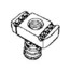 5/8" Electro-Galvanized Strut Nut (Regular Spring)