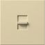 Nova Wall Plate Kit, 1-Gang, Fits 1 Large Nova/Nova T Control, No Fins Broken, Matte Finish, Ivory