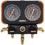 3-1/8" OD Pro Plus Manifold Gauge, Aluminum Body, for R22/410A/404A Refrigerants