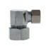 5/8" x 3/8" OD Chrome Plated Compression Elbow, Lead Free