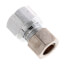 3/8" OD x 3/8" FIP Chrome Plated Compression Connector, Lead Free