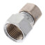 3/8" OD x 3/8" FIP Chrome Plated Compression Connector, Lead Free