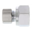 3/8" OD x 1/2" FIP Chrome Plated Compression Connector, Lead Free