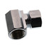1/2" OD x 3/8" FIP Chrome Plated Compression Elbow, Lead Free
