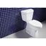 The Original Single Flush ADA Compliant Toilet Tank Only w/ Side Flush Handle, 0.8 GPF (White)