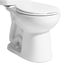 The Original Dual-Flush Round Toilet Bowl Only, 12" Rough-In, 0.8 GPF (White)