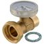 3/4" Sweat Adapter with Gauge