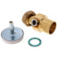 1/2" Sweat Adapter with Gauge
