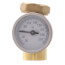 1" Sweat Adapter with Gauge
