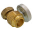 1" Union Thread Adapter with Gauge