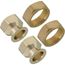 1" Top Outlet Union Male NPT Fittings (Set of 2)