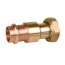 3/4" Presscon Copper Press Tail Piece w/ 1" Union Slip Nut & Check Valve