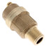 PLUMBVENT Automatic Air Vent w/ Hygroscopic Safety Air Vent Cap (1/2" NPT)