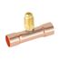 1/2" OD Swagged Copper Braze Tee (Pack of 3)