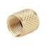 3/8" SAE Brass Cap w/ Gasket (Pack of 3)