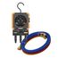 Flex 1 Digital Manifold Gauge w/ HD Color Graphic Display & 1/4" 45-Degree Refrigerant Charging Hose Set (5')
