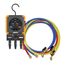 Flex 1 Digital Manifold Gauge w/ HD Color Graphic Display & 1/4" 45-Degree Charging Refrigerant Hose Set (5')