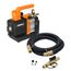Cordless Vacuum Pump, No Battery, BreakFree Series (2 CFM) & Pro Series Rapid Evacuation Kit with Valve Core Removal Tool and Hose (3/8" to 1/4" Fitting)