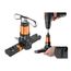 3/16" to 3/4" Hand or Drill-Powered Flaring Tool w/ NFG1 Flare Gauge
