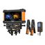 Digital Manifold Gauge 4 Valve w/ Wireless Temp Clamps (Bluetooth and myNAVAC App Compatible) - w/ Vacuum Gauge