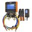 NEXUS Digital Manifold Gauge Kit w/ Vacuum Gauge, Bluetooth-Enabled & 1/4" 45-Degree Charging Refrigerant Hose Set (5')