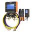 NEXUS Digital Manifold Gauge Kit w/ Vacuum Gauge, Bluetooth-Enabled & 1/4" 45-Degree Low Loss Refrigerant Hose Set - Red, Blue, and Yellow (5')